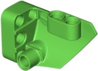 Technic Panel Fairing #1 Small Smooth Short, Side A in Bright Green