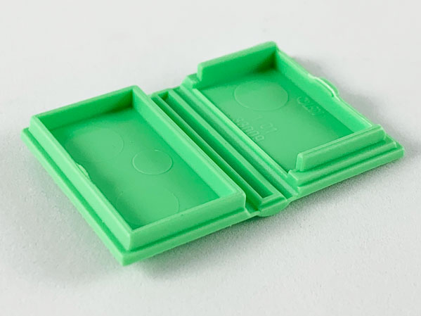Book 2 x 3 [Plain] in Medium Green
