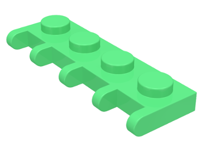 Hinge Vehicle Roof Holder 1 x 4 in Medium Green