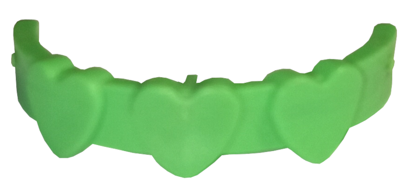 Belville, Equipment, Hair Band with Hearts in Medium Green