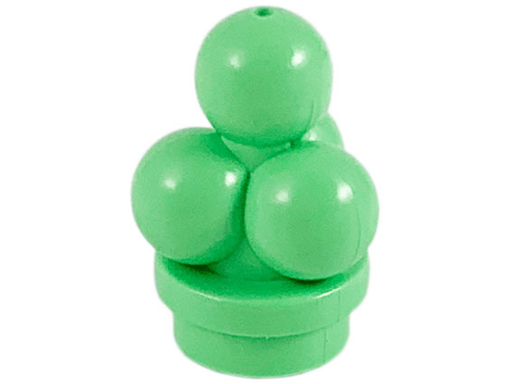 Food Ice Cream Scoops in Medium Green