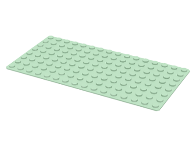 Baseplate 8 x 16 in Light Green