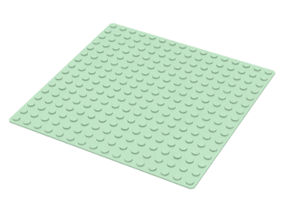 Baseplate 16 x 16 in Light Green