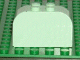 Brick Curved 2 x 4 x 2 Double [Plain] in Light Green