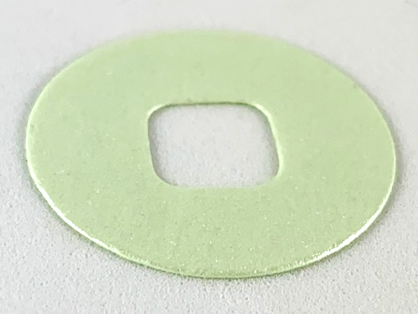Clikits Icon Accent, Circle 2 5/8 x 2 5/8 in Light Green