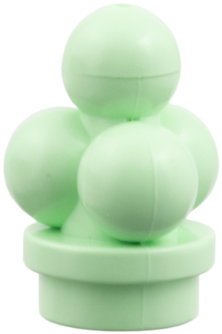 Food Ice Cream Scoops in Light Green