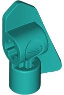 Technic Panel Fairing #7 3L Very Small Smooth, Side A in Dark Turquoise