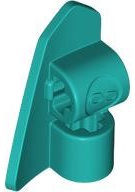 Technic Panel Fairing #8 3L Very Small Smooth, Side B in Dark Turquoise