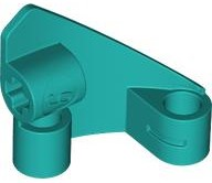 Technic Panel Fairing #9 Medium Triangle Smooth in Dark Turquoise
