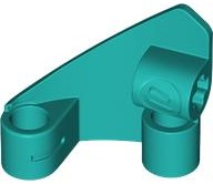 Technic Panel Fairing #10 Medium Triangle Smooth in Dark Turquoise