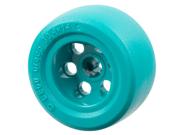 Wheel 30.4 x 14 Solid Smooth in Dark Turquoise