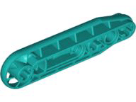 Technic Beam 1 x 7 with Fan in Dark Turquoise