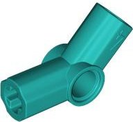 Technic Axle and Pin Connector Angled #4 - 135° in Dark Turquoise