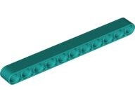 Technic Beam 1 x 11 Thick in Dark Turquoise