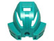 Large Figure Mask Kakama in Dark Turquoise