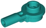 Plate Special Round 1 x 1 with Hollow Stud and Horizontal Bar 1L in Dark Turquoise