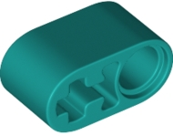 Technic Beam 1 x 2 Thick with Pin Hole and Axle Hole in Dark Turquoise