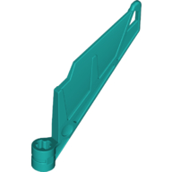 Large Figure Wing, Small in Dark Turquoise