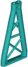 Support 1 x 6 x 10 Girder Triangular in Dark Turquoise