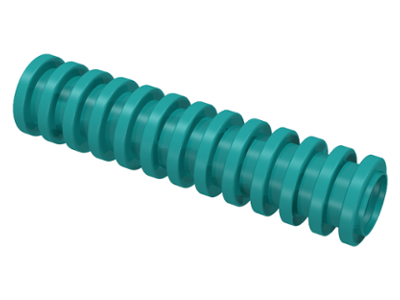 Hose, Ribbed 7mm D. 4L / 3.2cm in Dark Turquoise