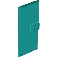 Door 3 x 6 in Dark Turquoise