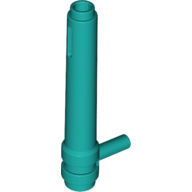 Cylinder 1 x 5 1/2 with Handle (Friction Cylinder) in Dark Turquoise