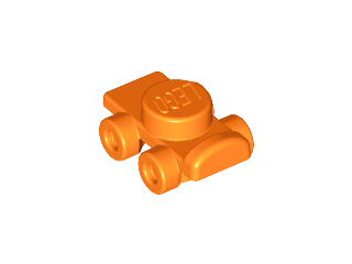 Sports Roller Skate in Orange