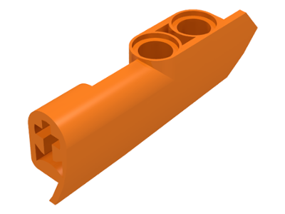 Technic Panel Fairing #21 5L Small Smooth, Side B in Orange