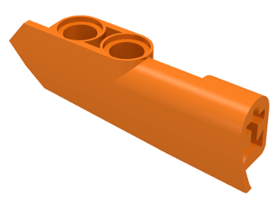 Technic Panel Fairing #22 5L Small Smooth, Side A in Orange