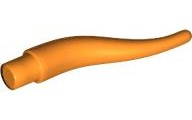 Animal Body Part, Horn (Cattle) / Tentacle / Vine / Branch / Tongue - Long in Orange