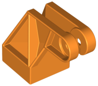 Duplo Crane Base 2 x 2 with Hook Holder in Orange
