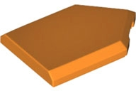 Tile Special 2 x 3 Pentagonal in Orange