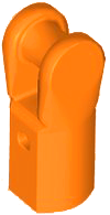 Bar Holder with Hole and Bar Handle in Orange
