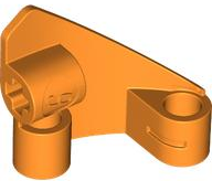 Technic Panel Fairing #9 Medium Triangle Smooth in Orange