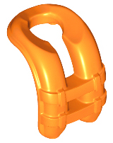 Minidoll Neckwear Life Jacket in Orange