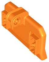 Duplo Bulldozer Shovel in Orange