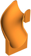 Slide Curved Left 90° in Orange