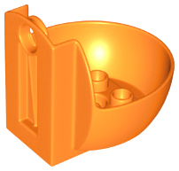 Duplo Ferris Wheel Gondola in Orange