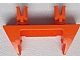 String Reel 1 x 4 x 2 Holder with 2 Technic Pins in Orange