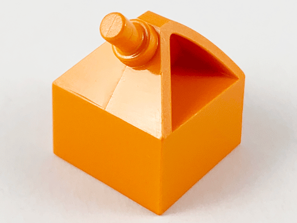 Steering Wheel Holder 2 x 2 in Orange