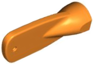 Equipment Oar / Paddle End in Orange