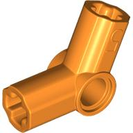 Technic Axle and Pin Connector Angled #5 - 112.5° in Orange