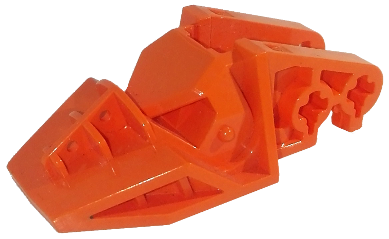 Technic Block 3 x 6 x 1 & 2/3 in Orange