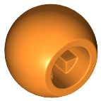 Technic Ball Joint in Orange