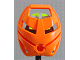 Large Figure Mask Ruru (Turaga) in Orange