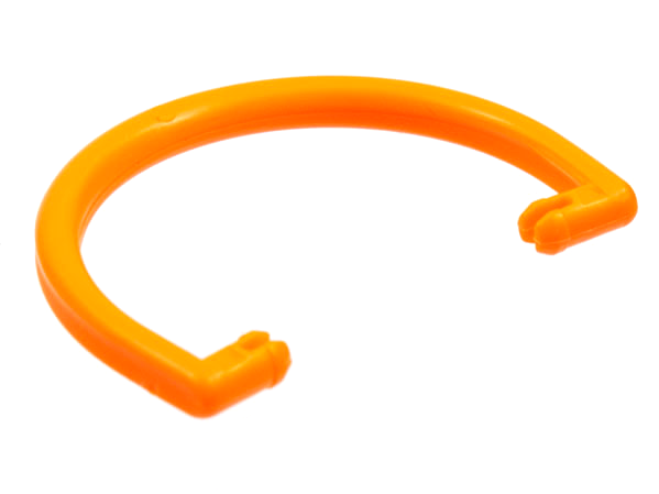 Scala, Container / Bucket / Basket Handle in Orange