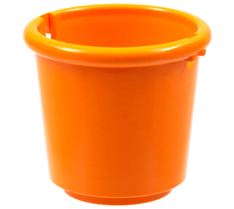 Scala, Container / Bucket Round in Orange
