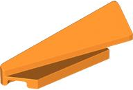 Brick Wedged, Sloped 1 x 5 x 1 1/3 Left in Orange