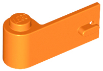 Door 1 x 3 x 1 Left in Orange