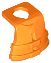 Minifig Neckwear Life Jacket in Orange